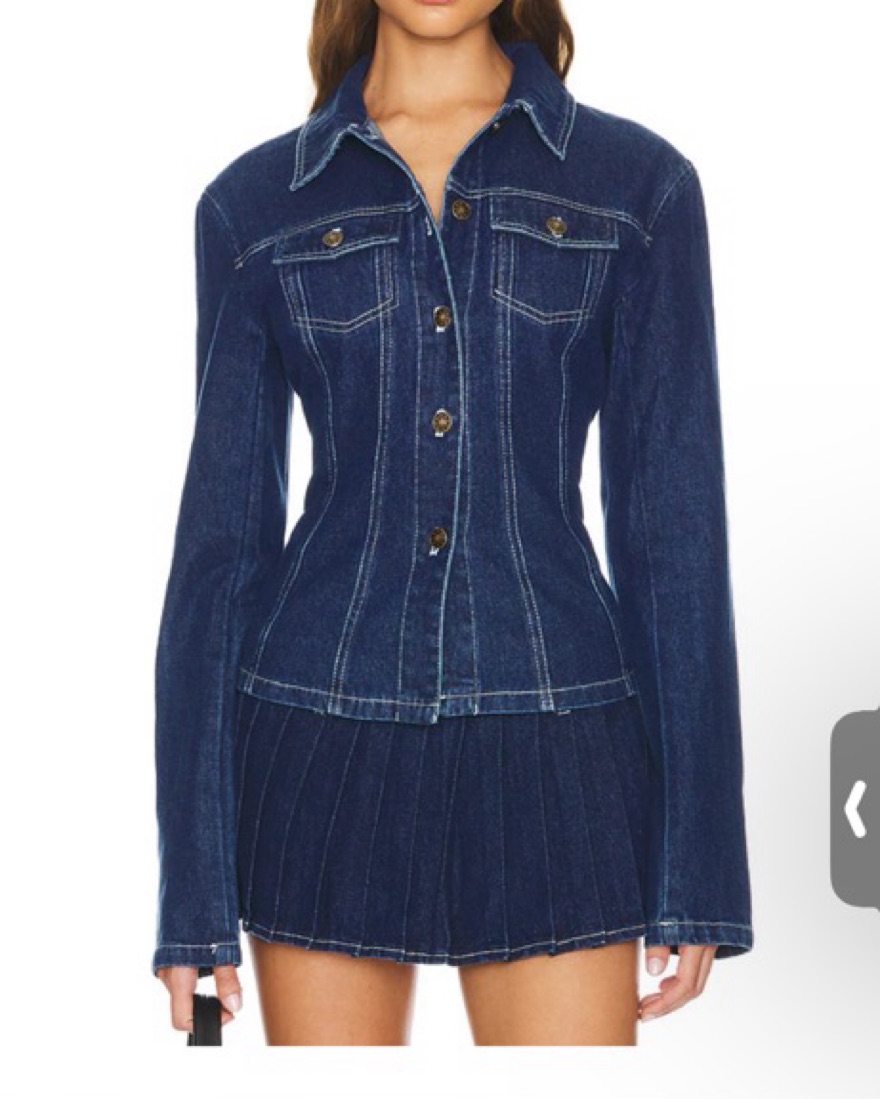 Lioness Denim Skirt Set  - Image 1