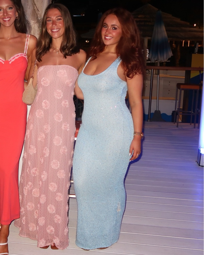 open lace back dress Ana Dress main image 1