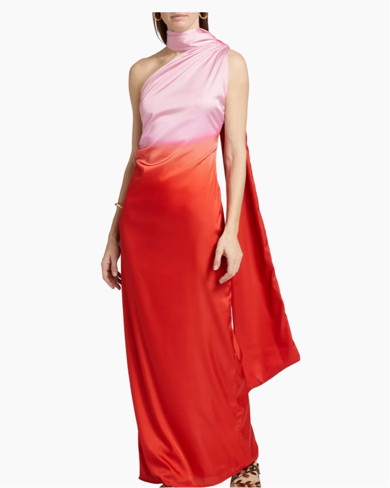 Baobab Dunas De Taroa Ombr Maxi Dress by Baobab - Pickle