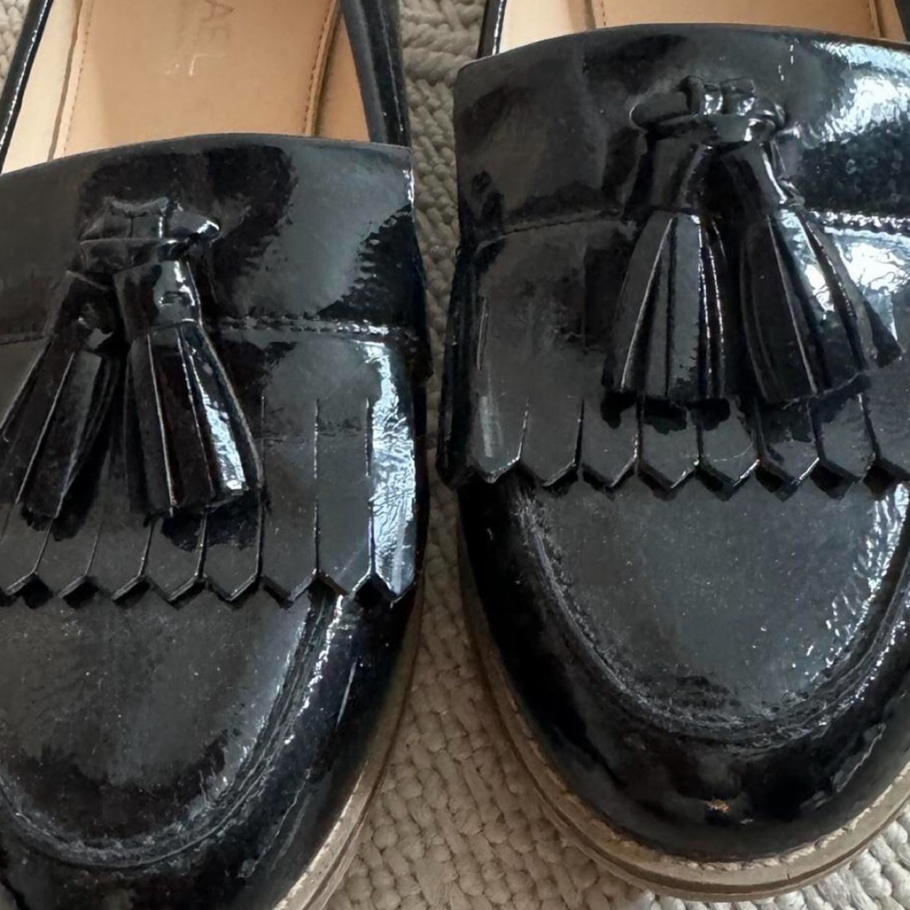 Black Tassel Loafers - Image 4