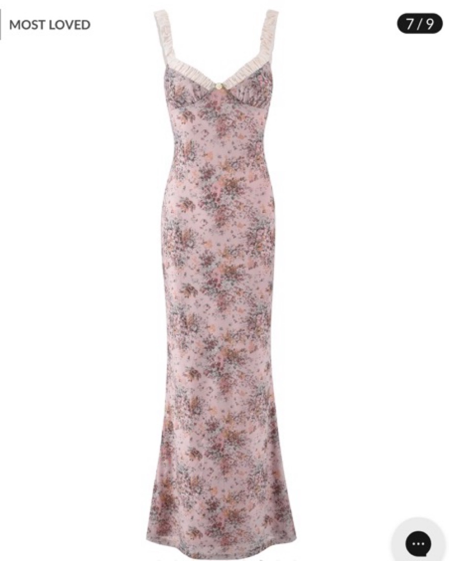 Tigermist Coquette Dress Maxi - Image 4