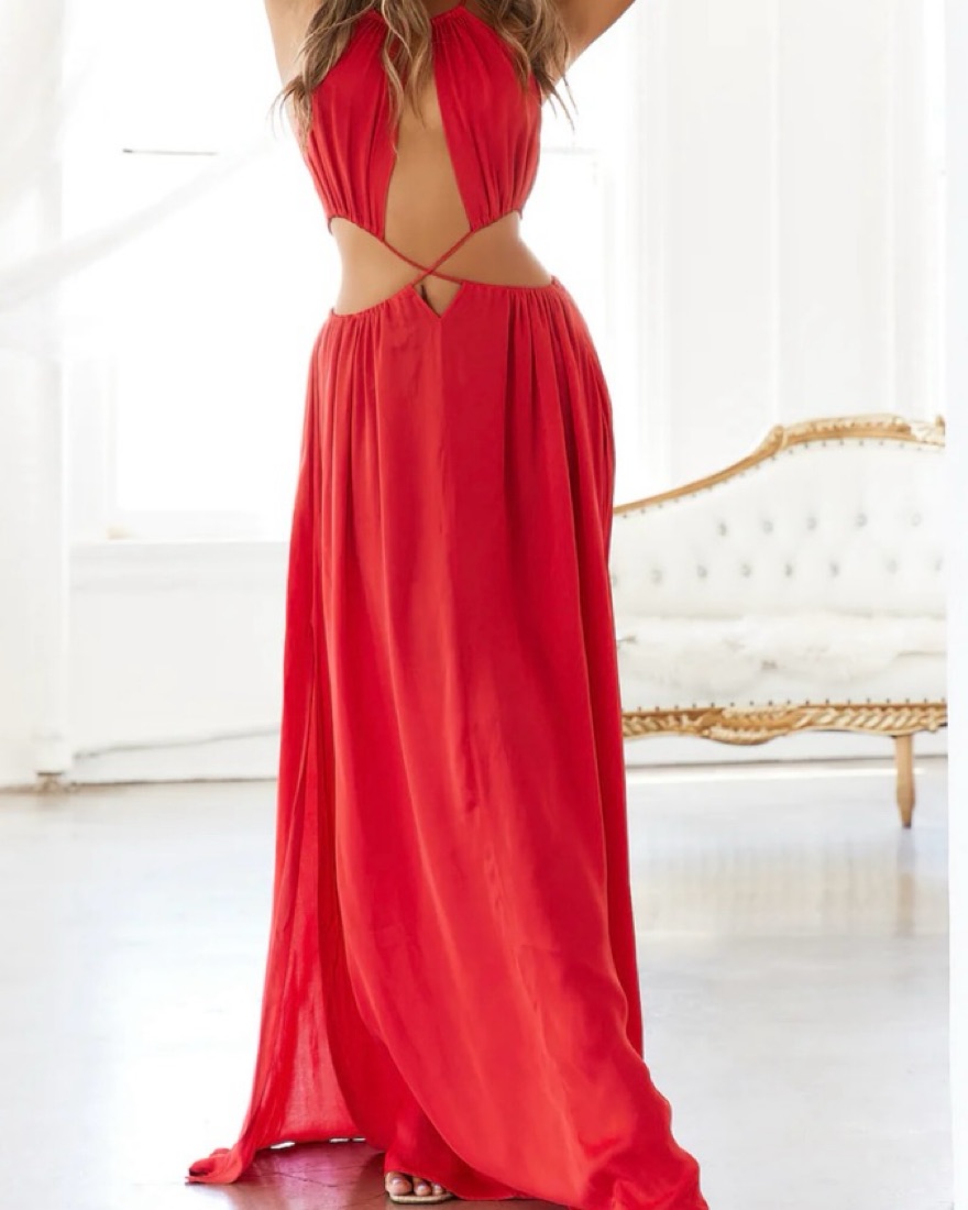 Hello Molly Red Strappy Dress by Hello Molly - Pickle