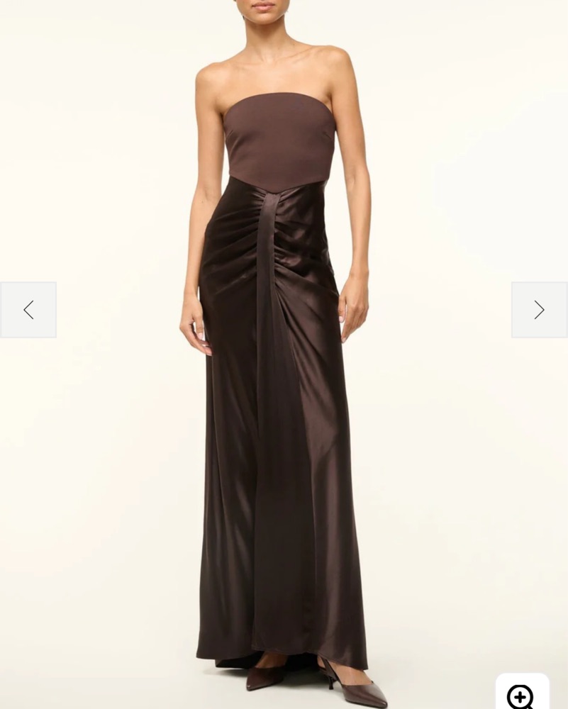 Staud Wayfaring Dress Brown by Staud - Pickle