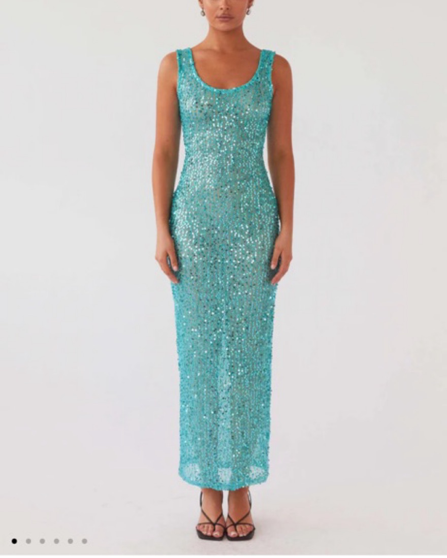 Peppermayo Sequin Maxi Dress - Image 1