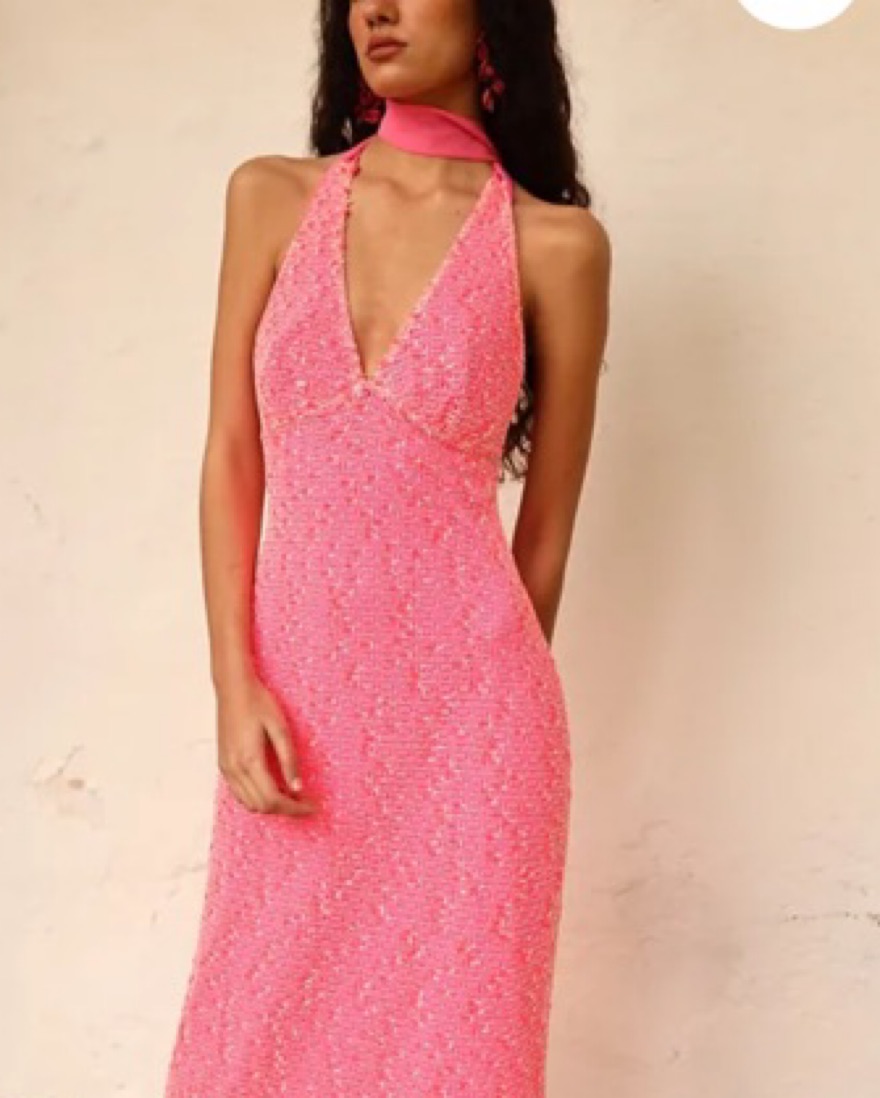Claw the Label - Pink El Paso Dress - Image 2