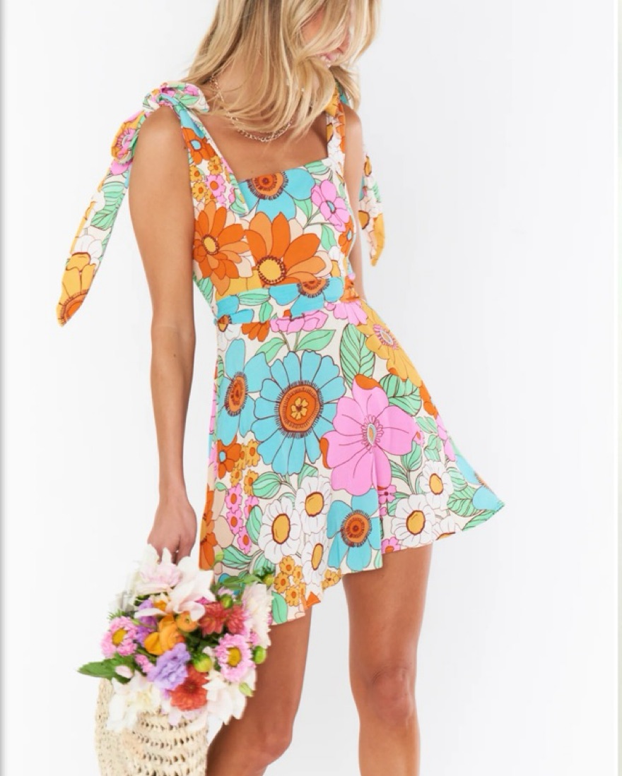 Show Me Your MuMu Claire Mini Dress by Show Me Your Mumu - Pickle