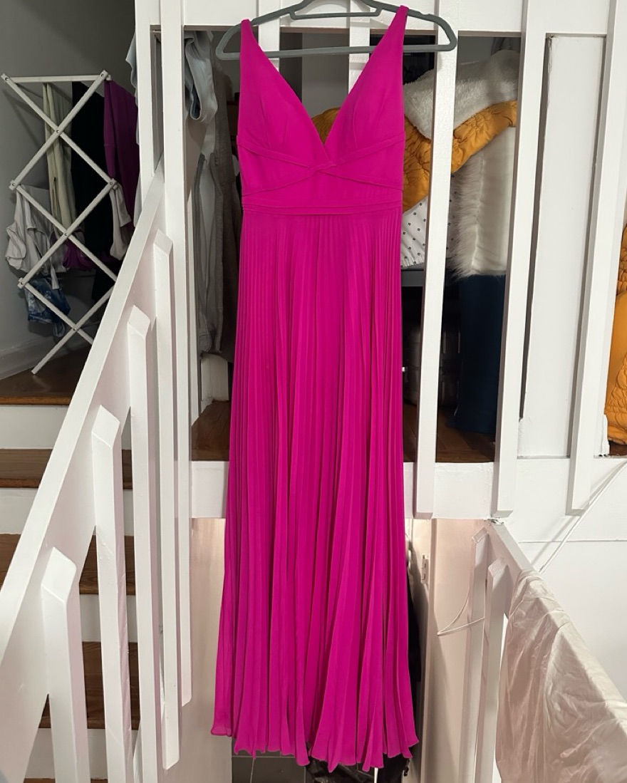 Pink Fuschia Formal Maxi Dress by Laundry By Shelli Segal - Pickle