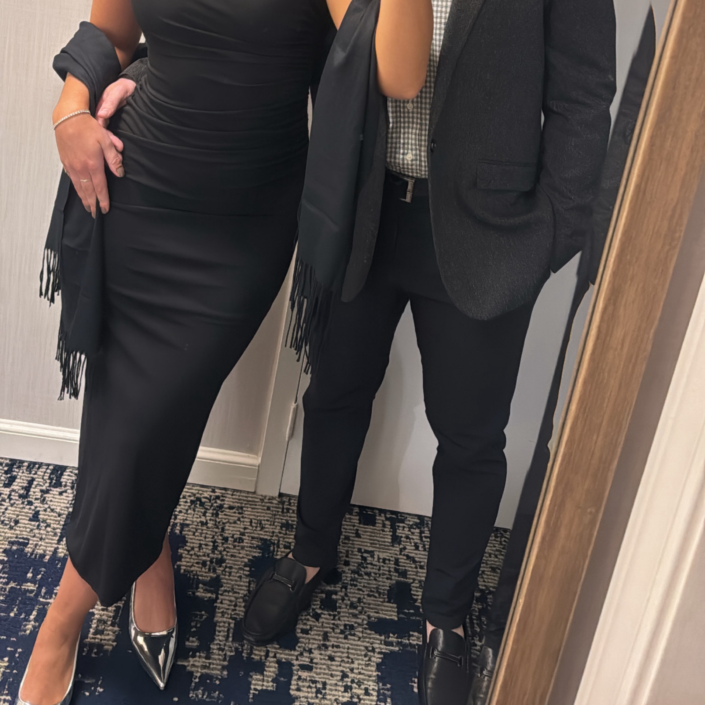 Zara High Neck Black Formal Gown by Zara - Pickle