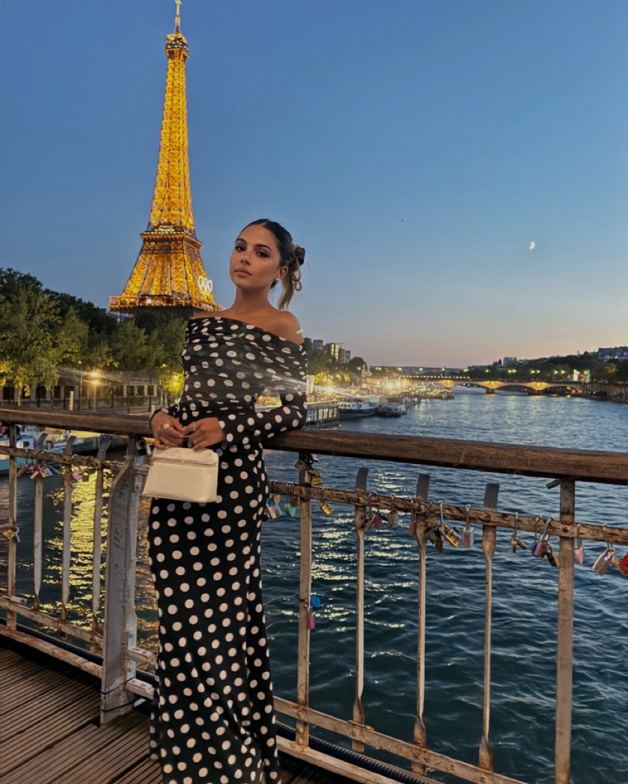 slim fit dress slacks Green Polka Dot Strappy Tailored Dress main image 0