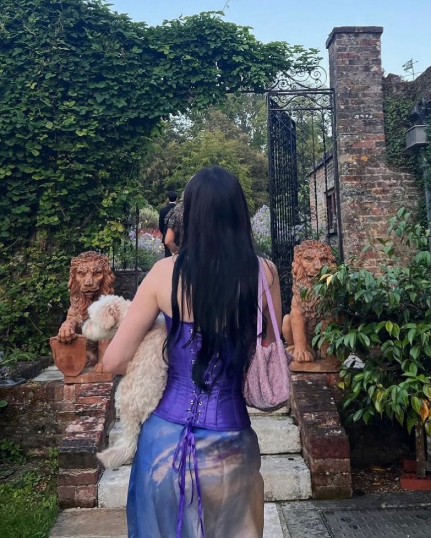 zimmerman silk sky maxi skirt - Image 1