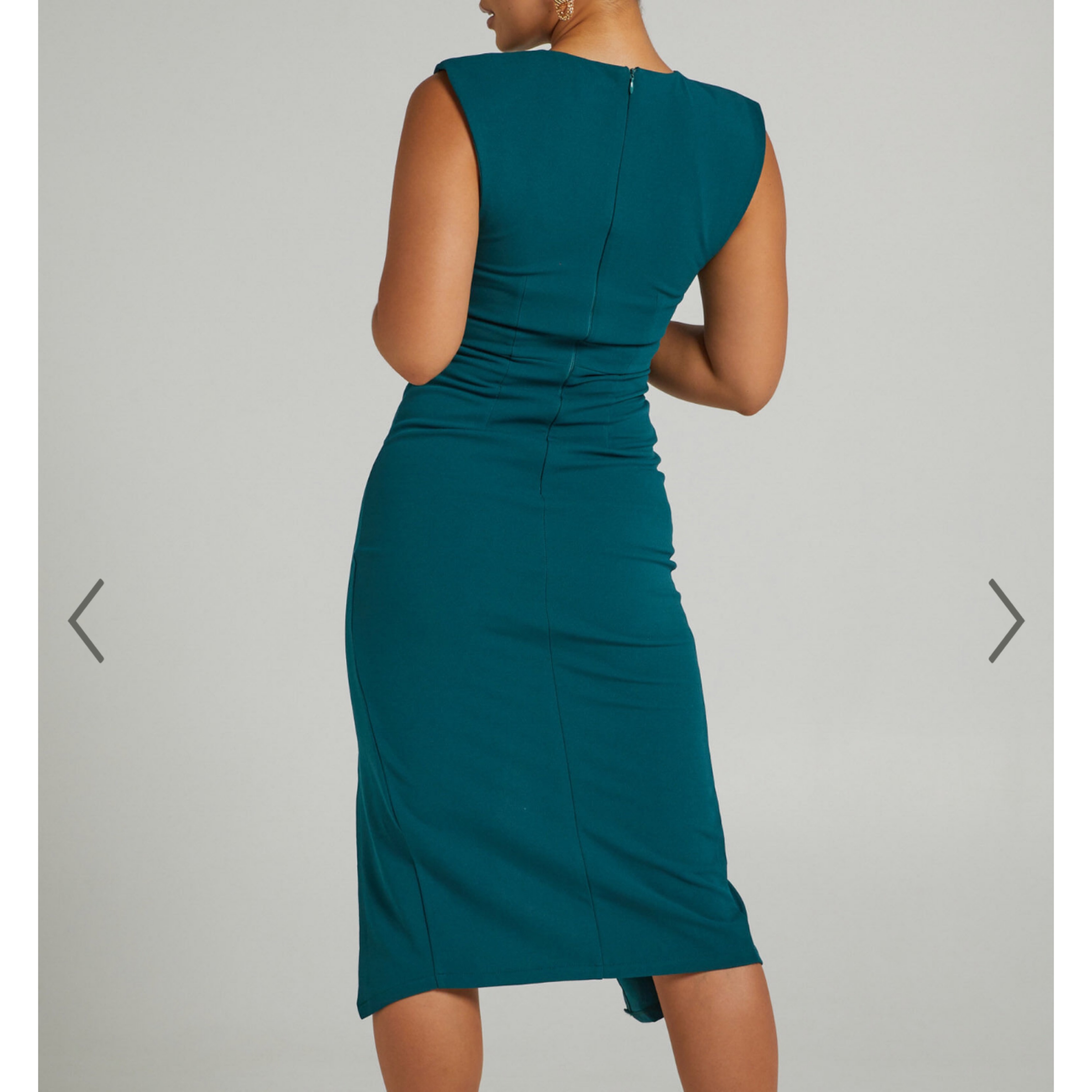 Teal Midi Dress - Image 3