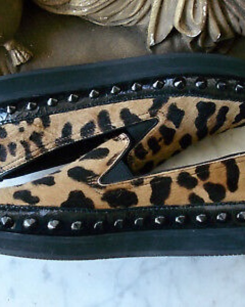 Prada Cheetah Print Slip On Sneakers - Image 3