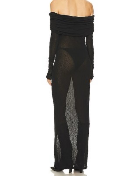 Superdown Chantal Sheer Gown - Image 3