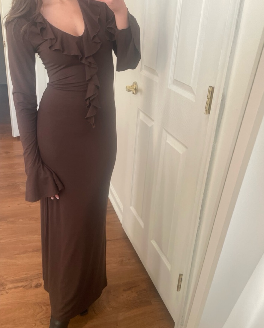 Jovi Knit Dress by Reformation - Pickle