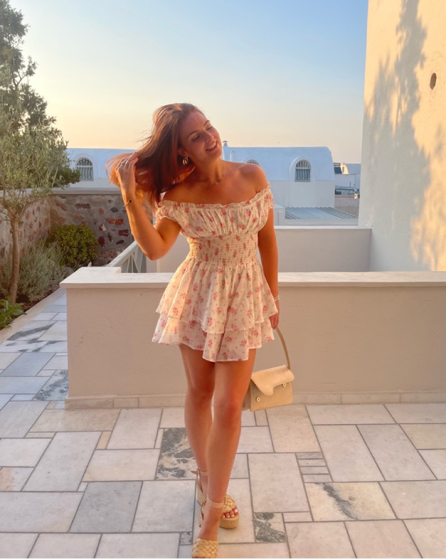 Floral Ruffle Romper  - Image 2