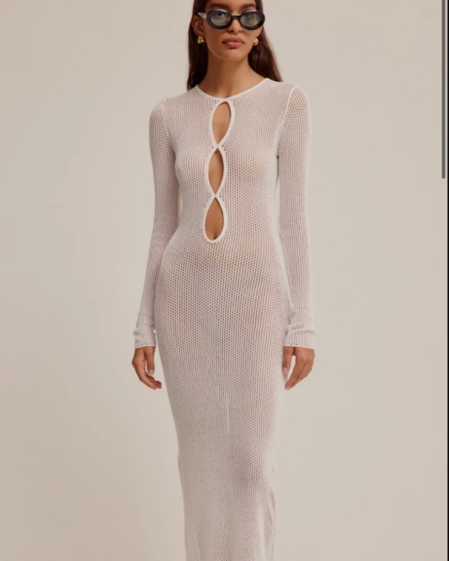 Venroy Crochet Cover Up by Venroy - Pickle