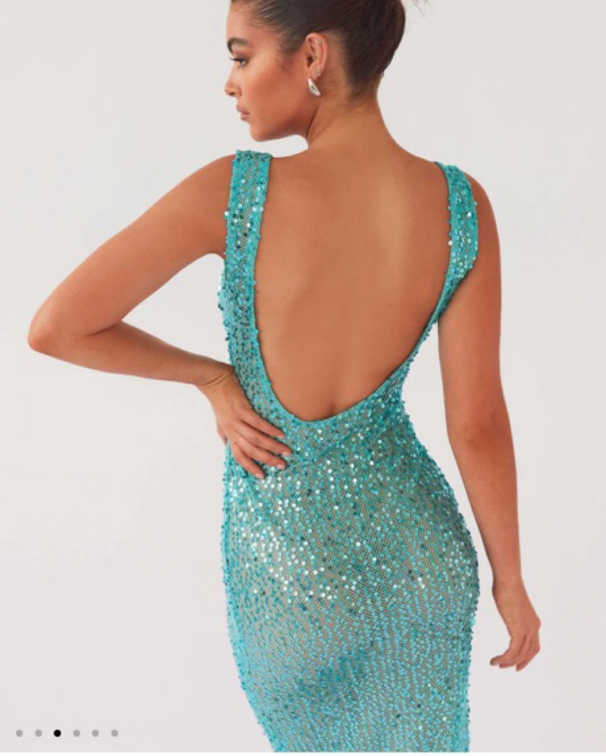 Peppermayo Sequin Maxi Dress - Image 3