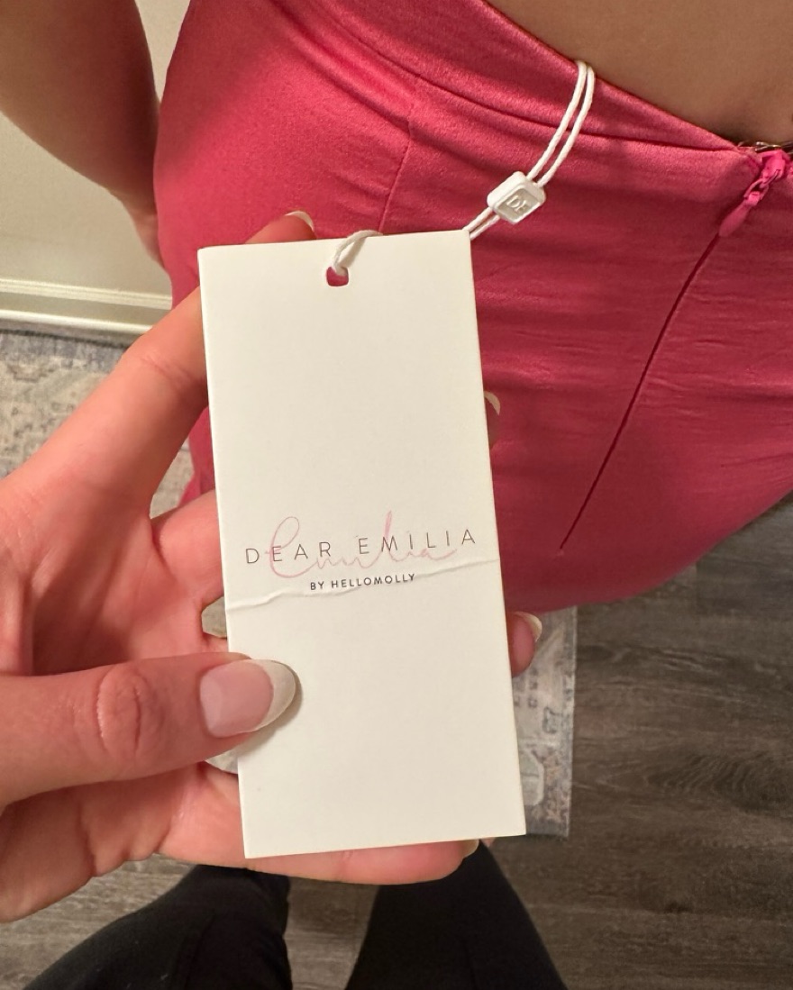 Hello Molly Hot Pink Formal Maxi Dress - Image 4