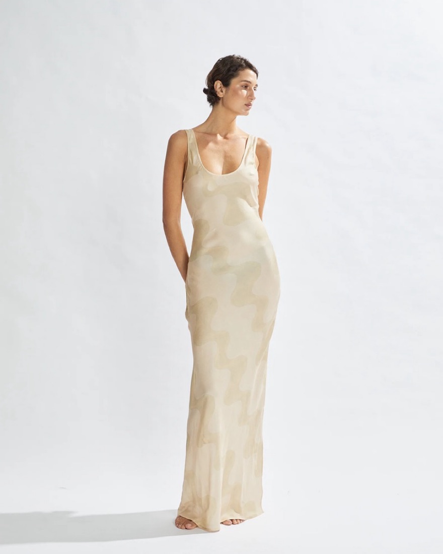 One Mile the Label Margo Maxi dress by One Mile the Label - Pickle