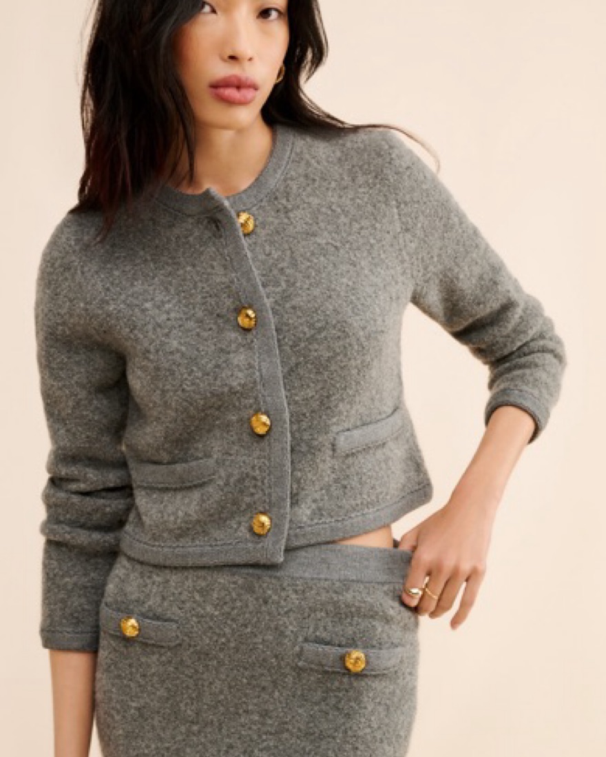 Ronny Kobo Wool Bend Cardigan - Image 2