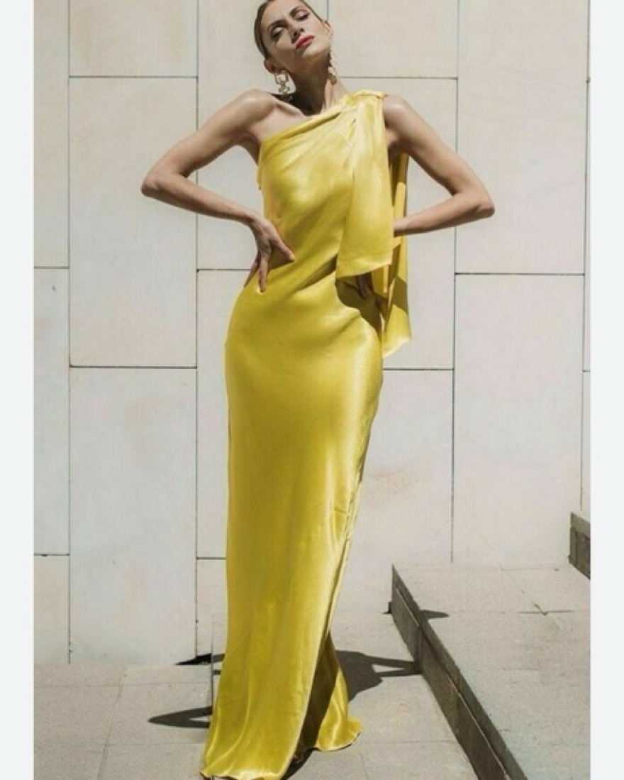 open lace back dress Gemy Maalouf | Evening Dresses main image 0