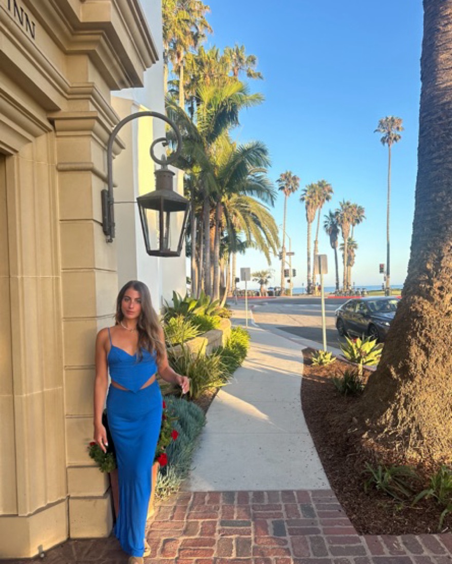 indah blue dress Indah Wing Nightie - Long