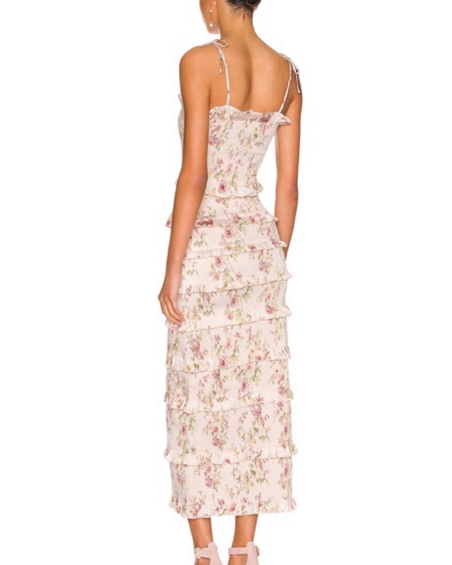 V Chapman Light Pink Rose Dress by V Chapman - Pickle