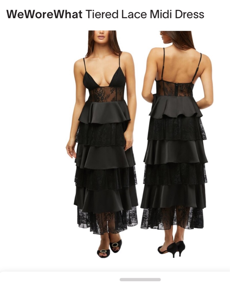 chinese dress ladies Lettuce Edge Midi Dress – WeWoreWhat