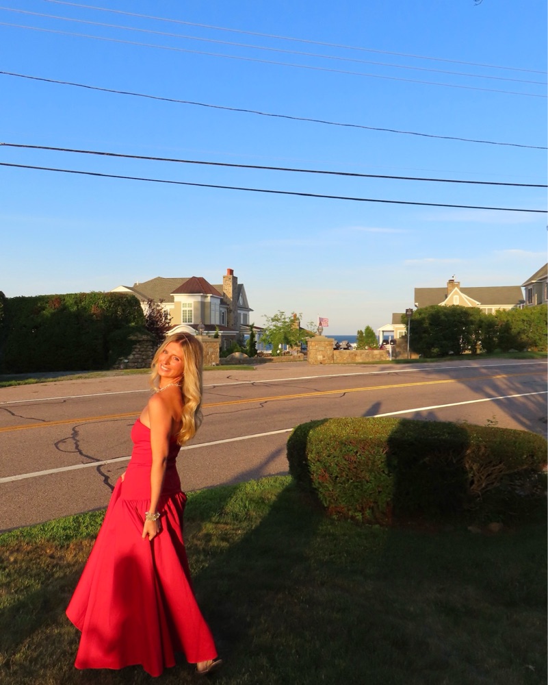 Red Alice & Olivia Drop Waist Dress by Alice & Olivia - Pickle