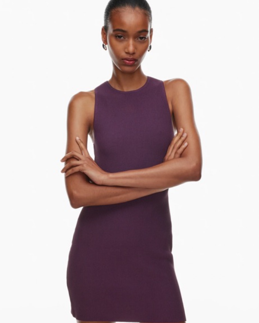 knee length dresses for ladies Sculpt Ruched Mini Dress - Java main image 0