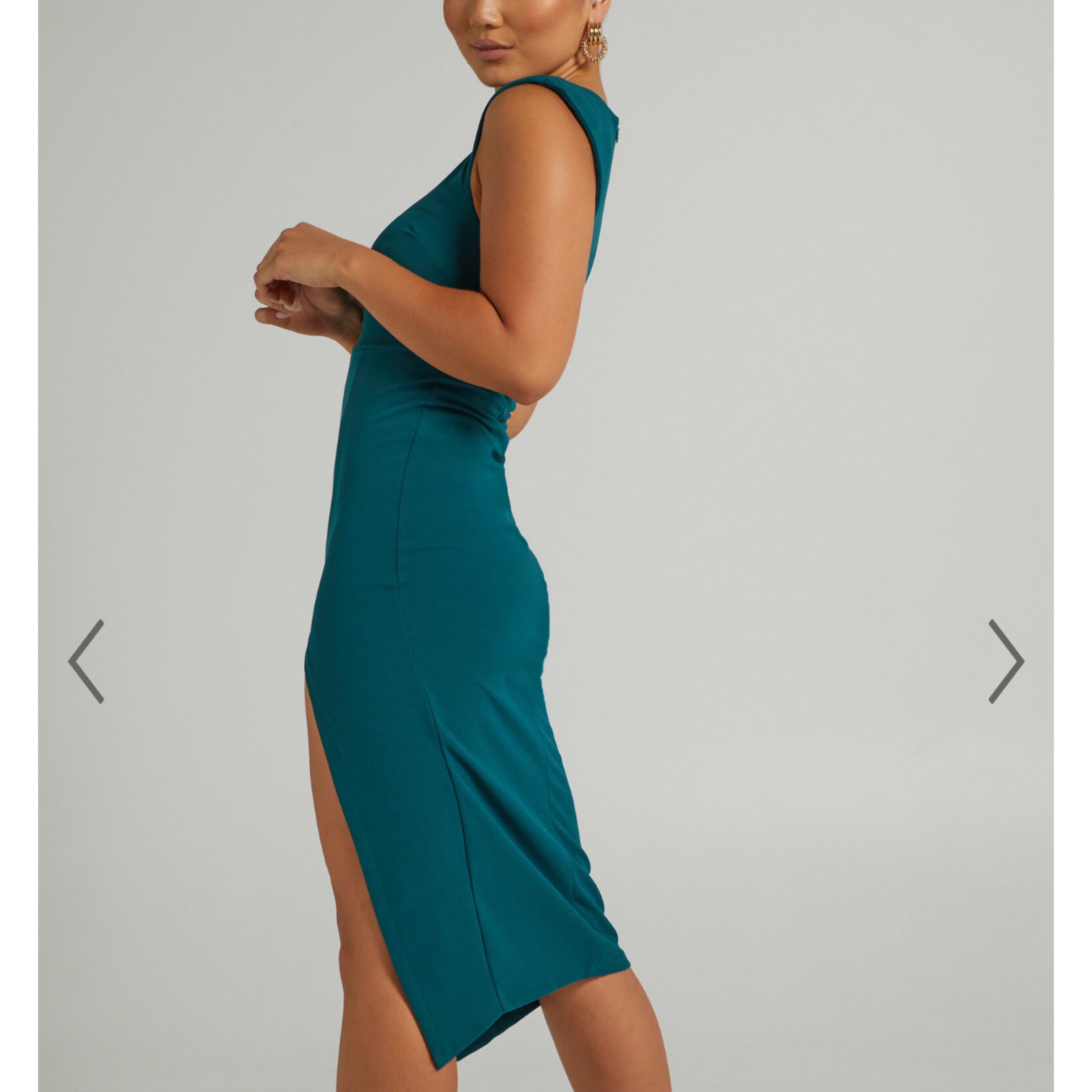 Teal Midi Dress - Image 2