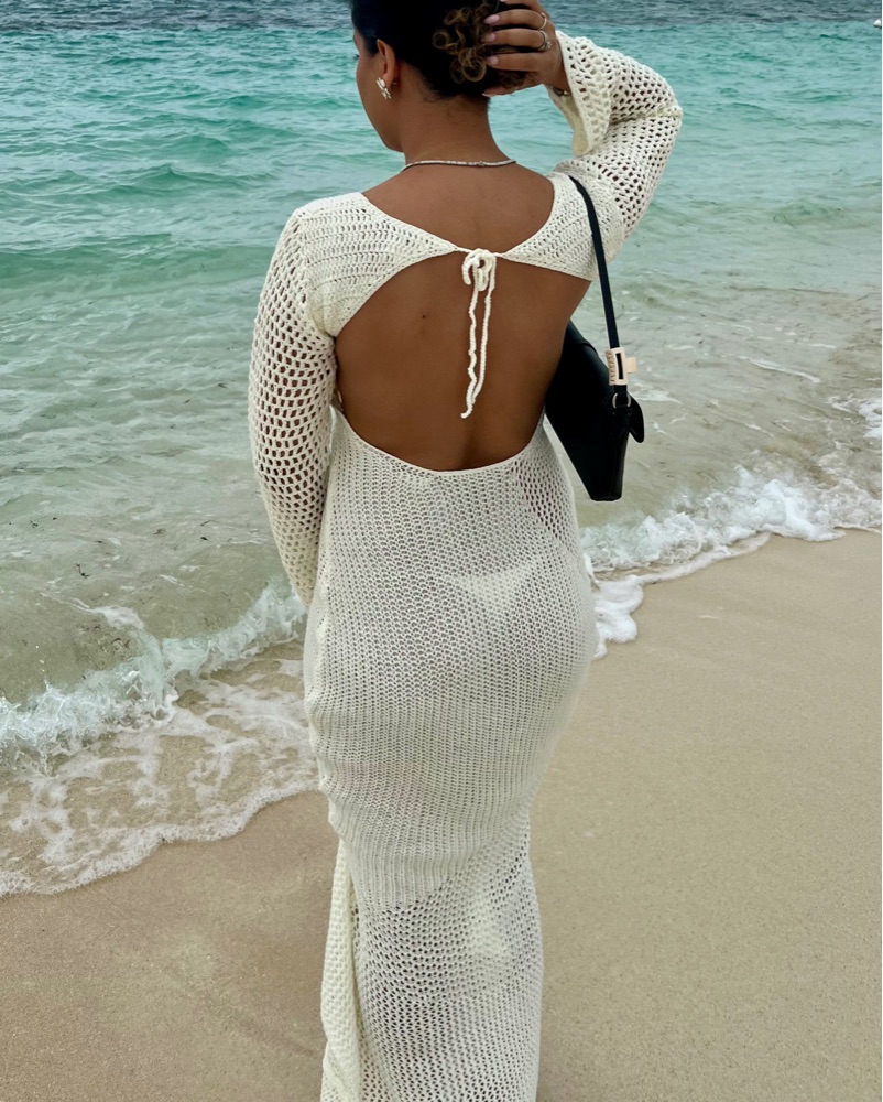 Meshki White Beach Dress by Meshki - Pickle
