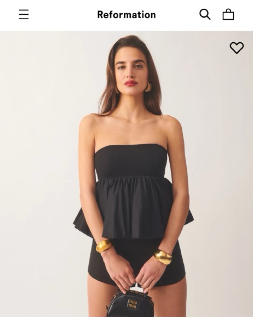 Reformation Simone Knit Top - Image 2