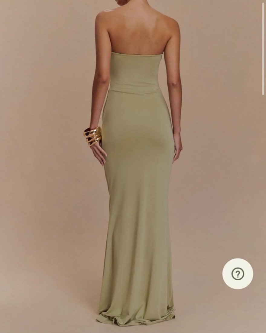 Meshki Madison Strapless maxi Dress by Meshki - Pickle