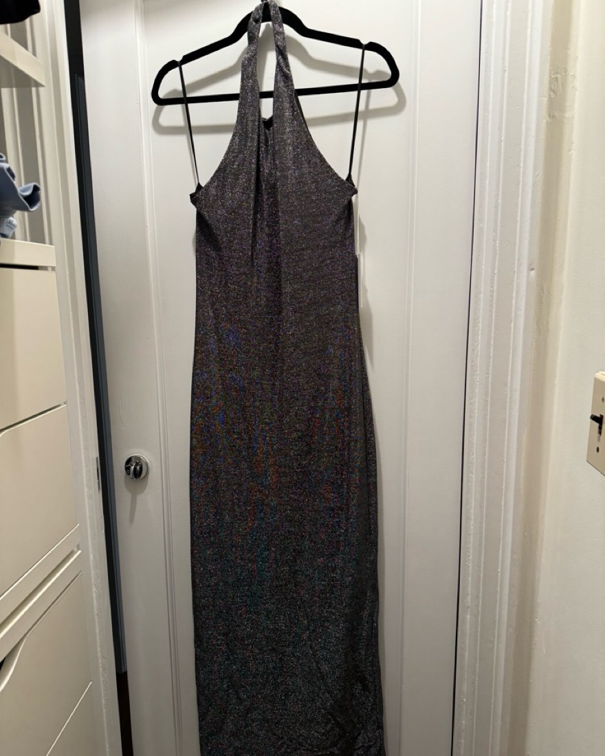 Refomation Silver Chrome Maxi Dress by Reformation - Pickle