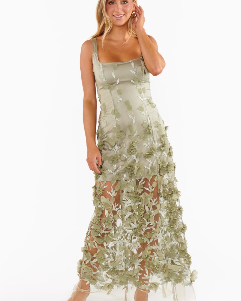 slim fit dress slacks Eliza Maxi Dress ~ Key Lime Light Taffeta – Show Me Your Mumu