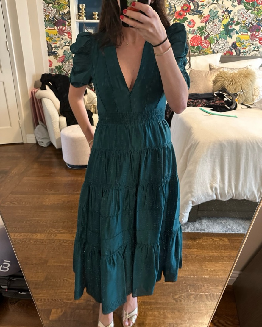 Ulla Johnson Emerald A-line Dress by Ulla Johnson - Pickle
