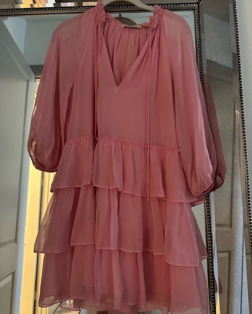 Alice & Olivia Layla Ruffle Dress - Image 3