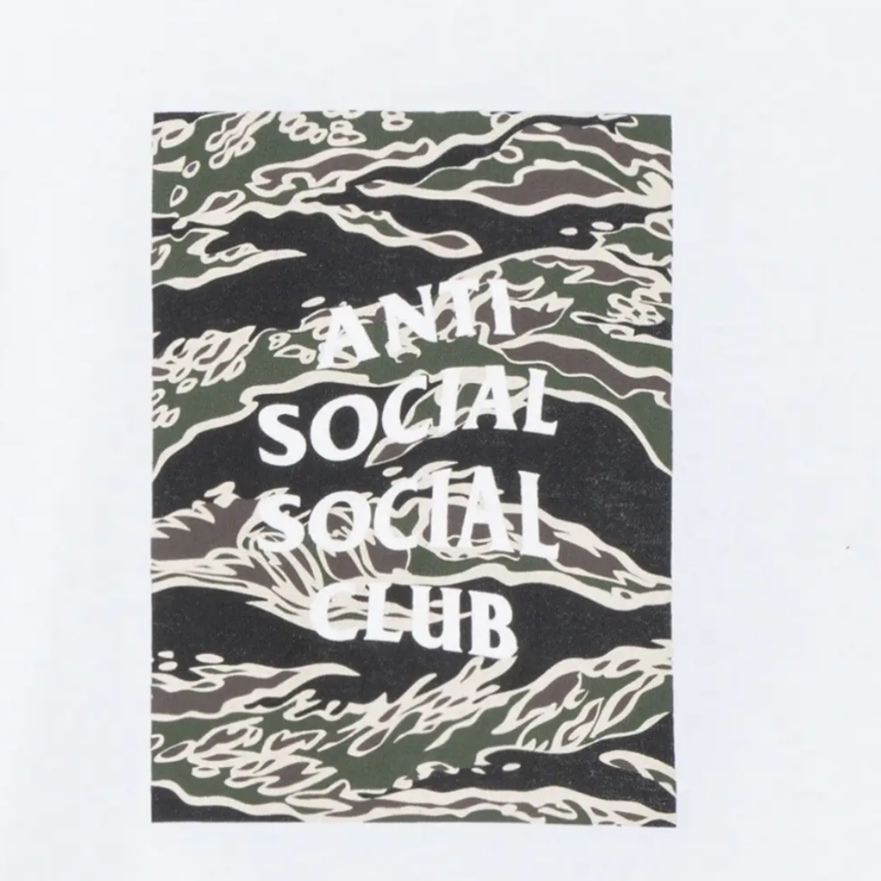 Anti Social Social Club Tiger Camo Box T - Image 2