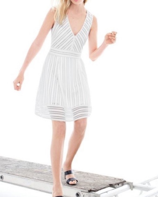 J.Crew White Eyelet Dress - Image 6