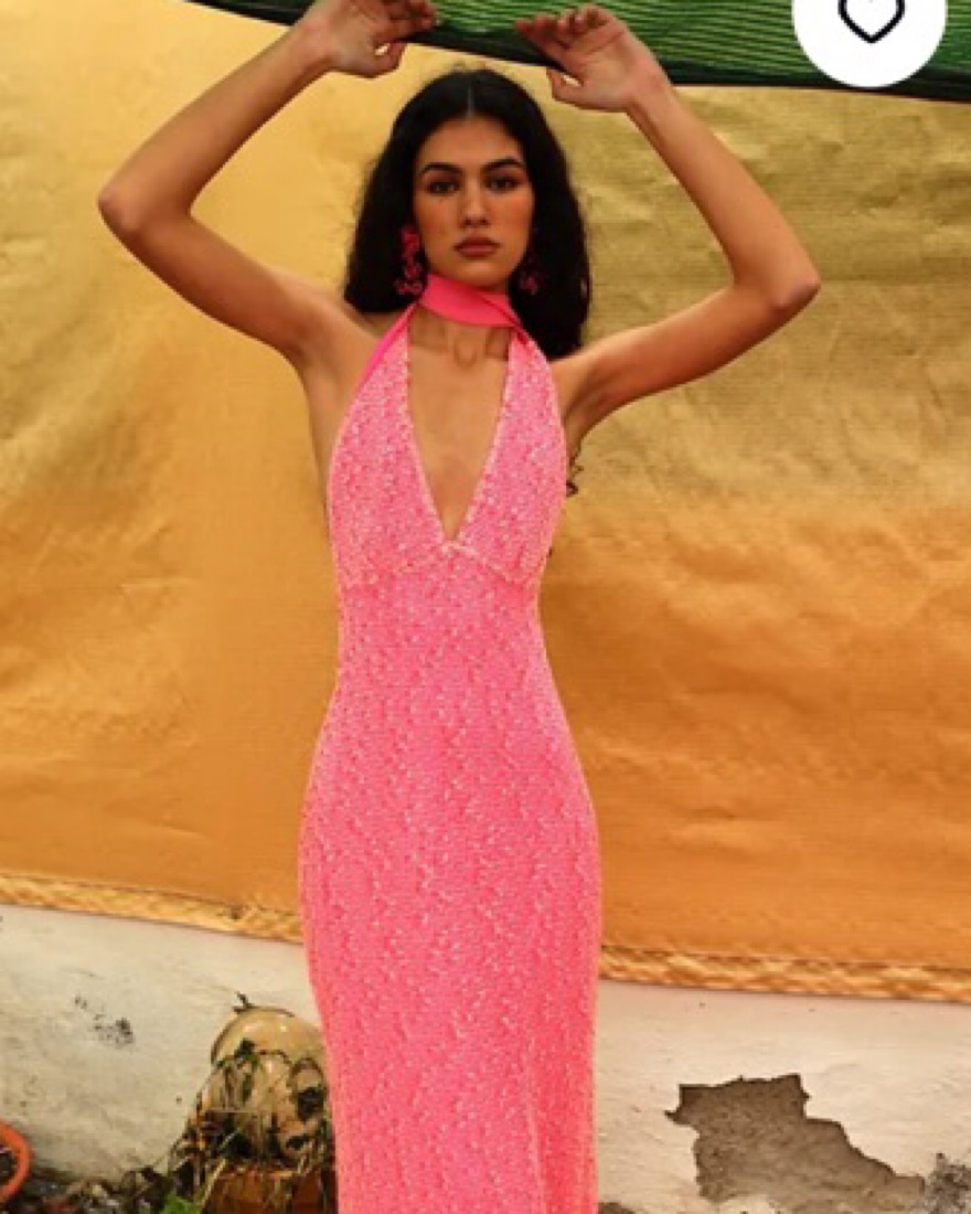 Claw the Label - Pink El Paso Dress - Image 5