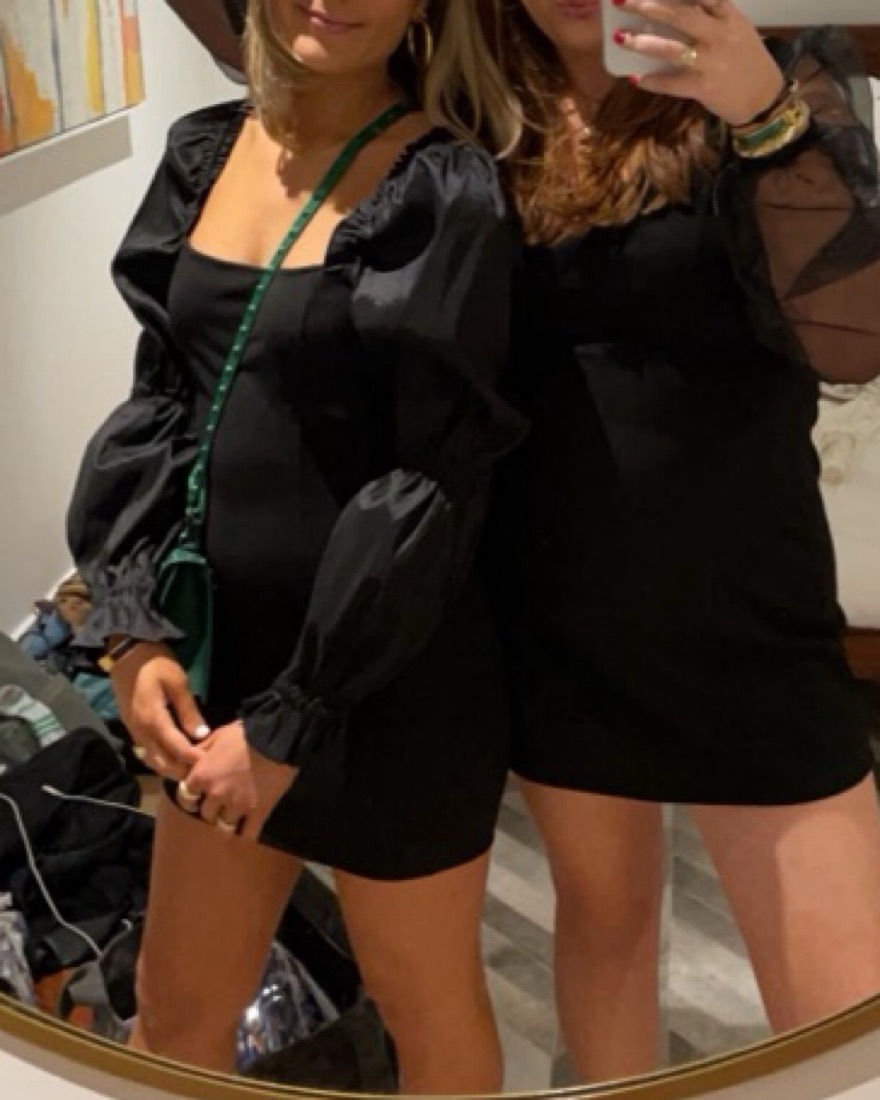 REVOLVE Majorelle Bodycon Black Dress - Image 2