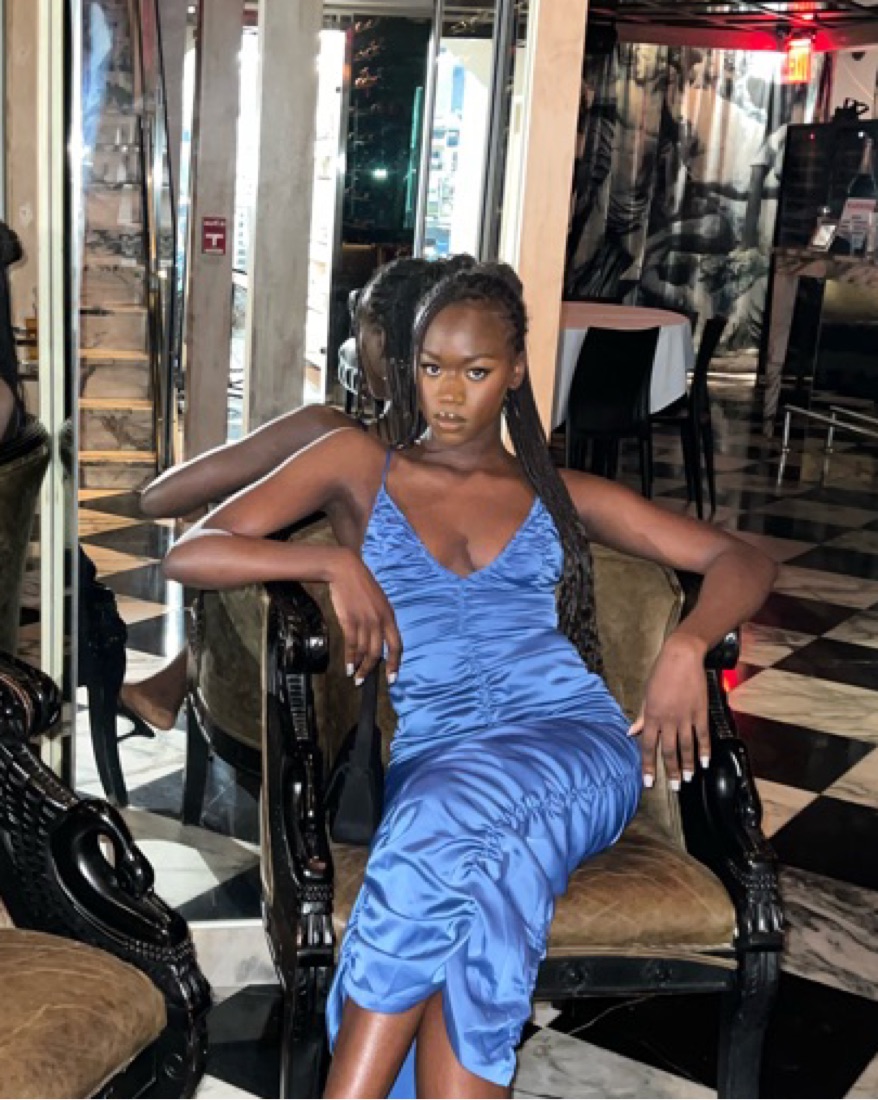 pretty little thing blue dress Pretty Little Thing Plunge Maxi  Boutique Brags