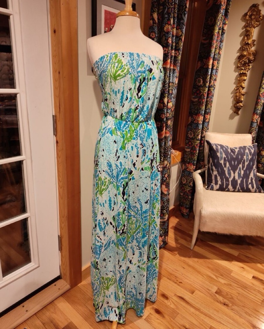 Lilly Pulitzer Marlisa Strapless Max by Lily Pulitzer - Pickle