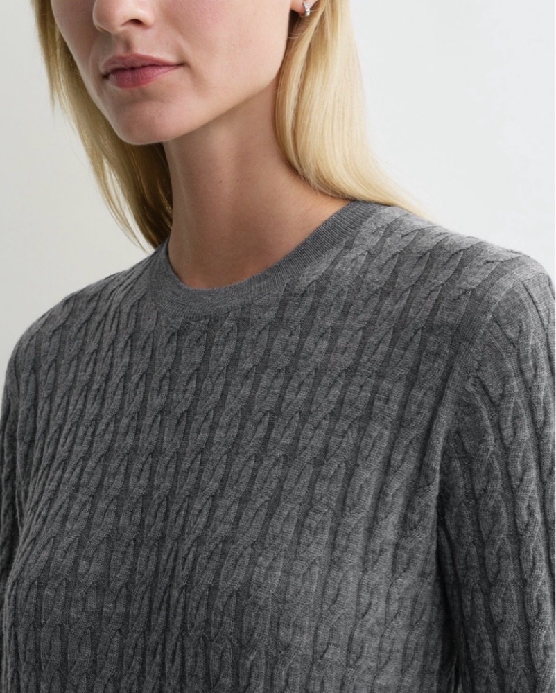 Toteme Cable Knit Dress by Toteme - Pickle