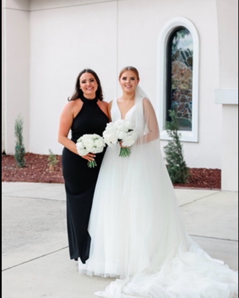 AQUA Halter-Neck Gown - Image 3