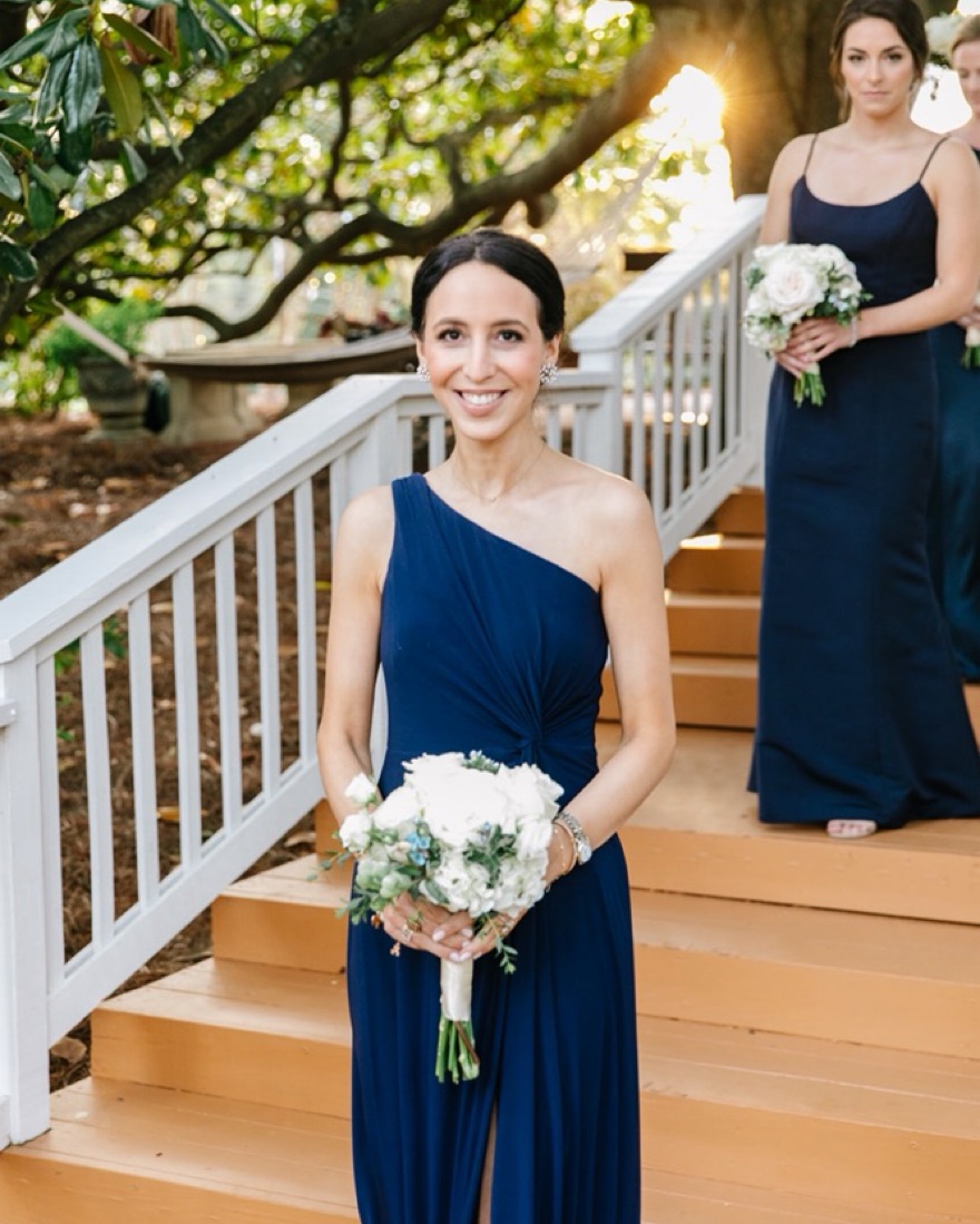 princess polly baby blue dress V-Neck Elegant Sleeveless Ruched Chiffon Bridesmaid Dresses – Ballbella main image 1
