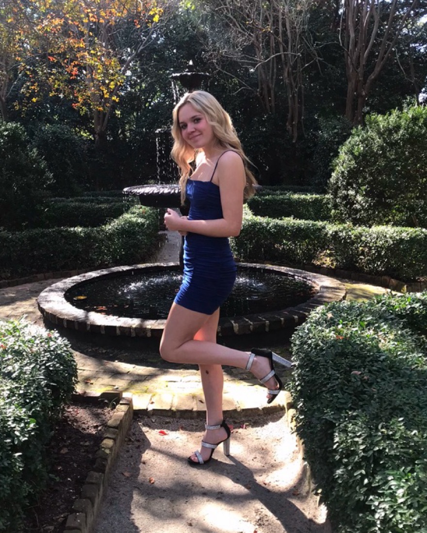 Blue Mini Dress by Windsor - Pickle