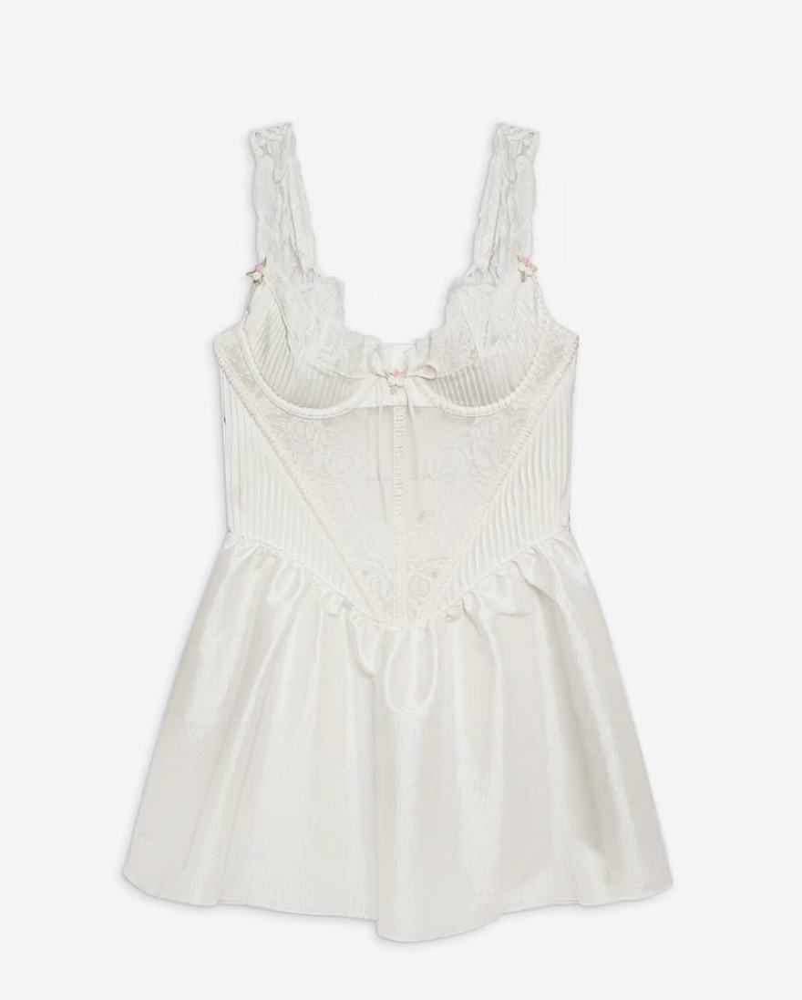 chinese dress ladies Isabella Lace Trim Sleep Dress – Solara