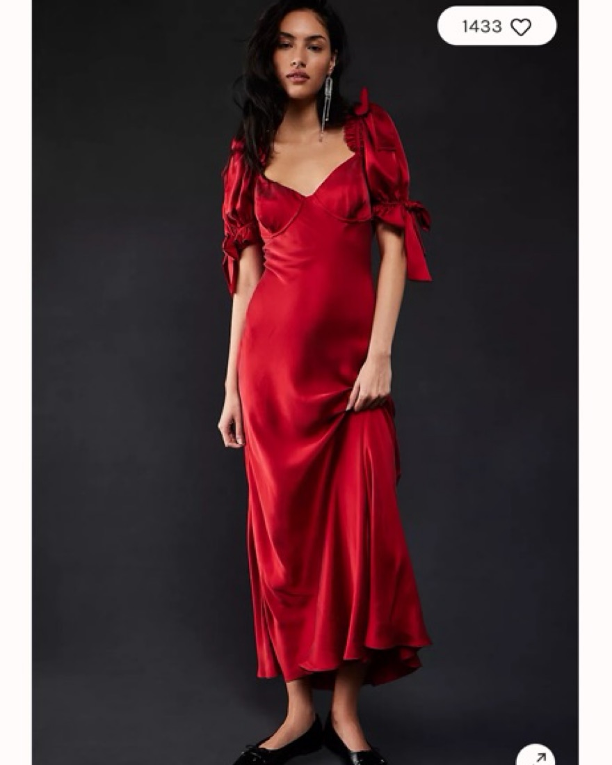 The Poet Selkie Dress (100% Silk) - Image 3